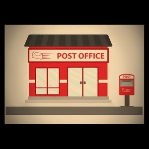 Post office run!